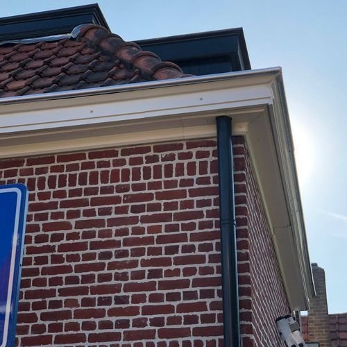 Foto van dakgoot in Hoensbroek